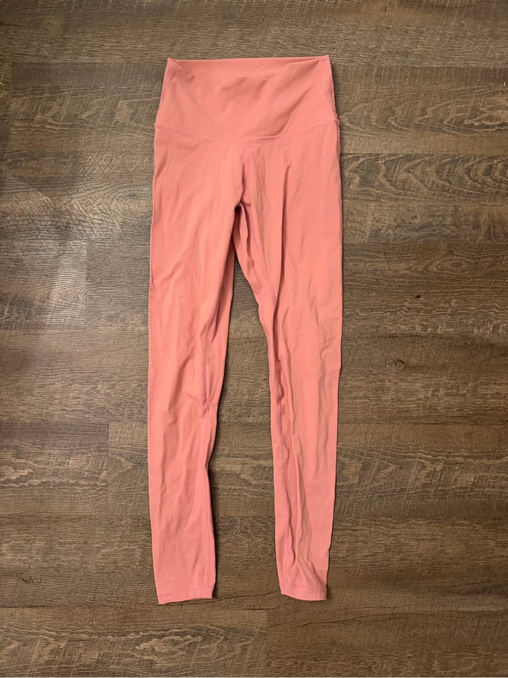 Colorfulkoala High-Waist Coral Pink Leggings